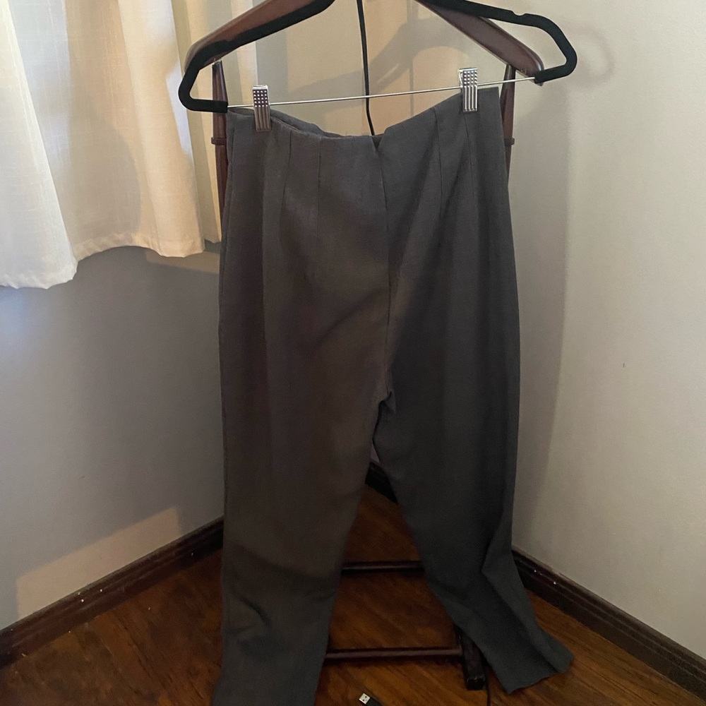 Zara high waisted work pant